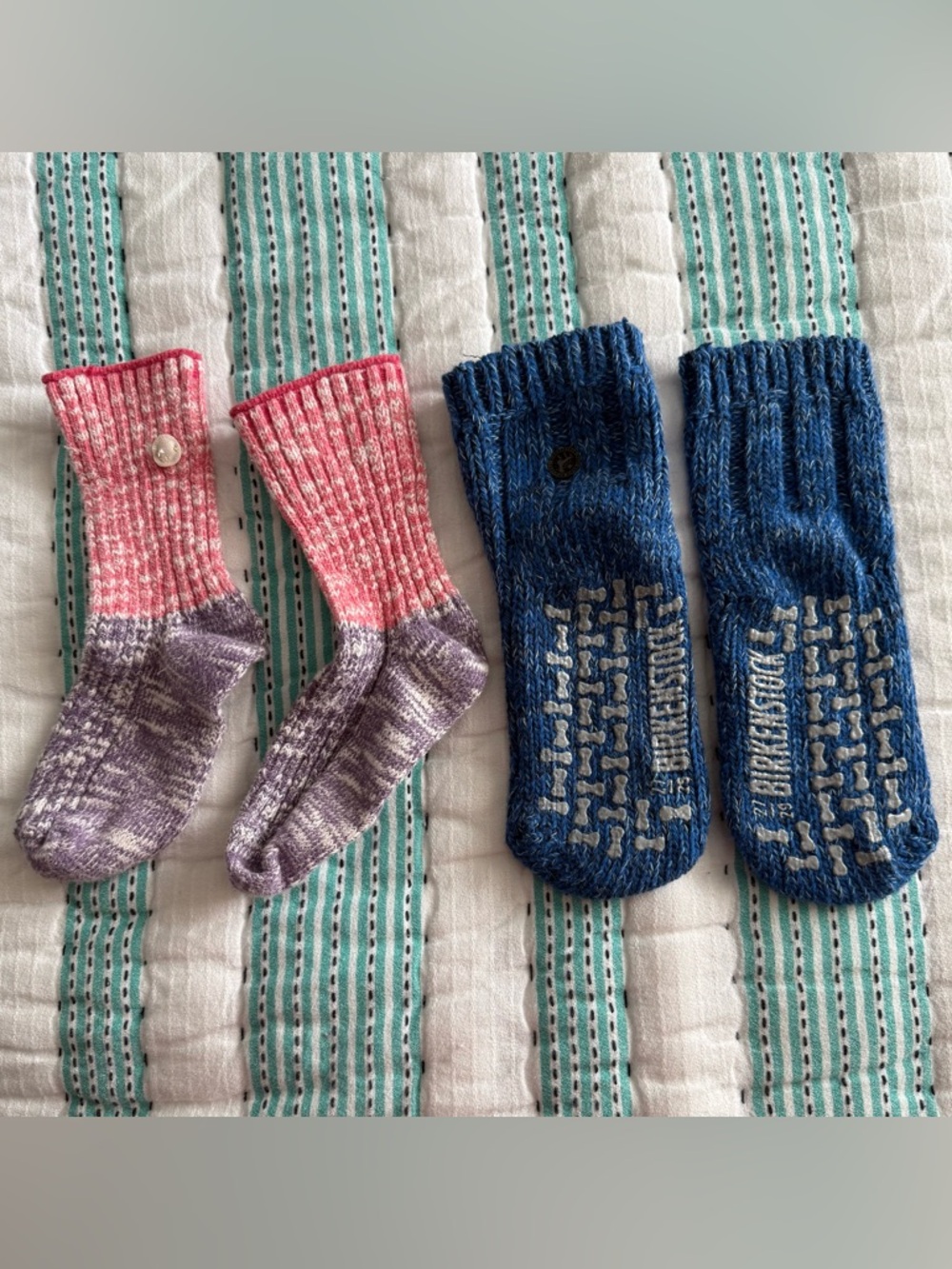 Twin Pairs of Birkenstock Socks